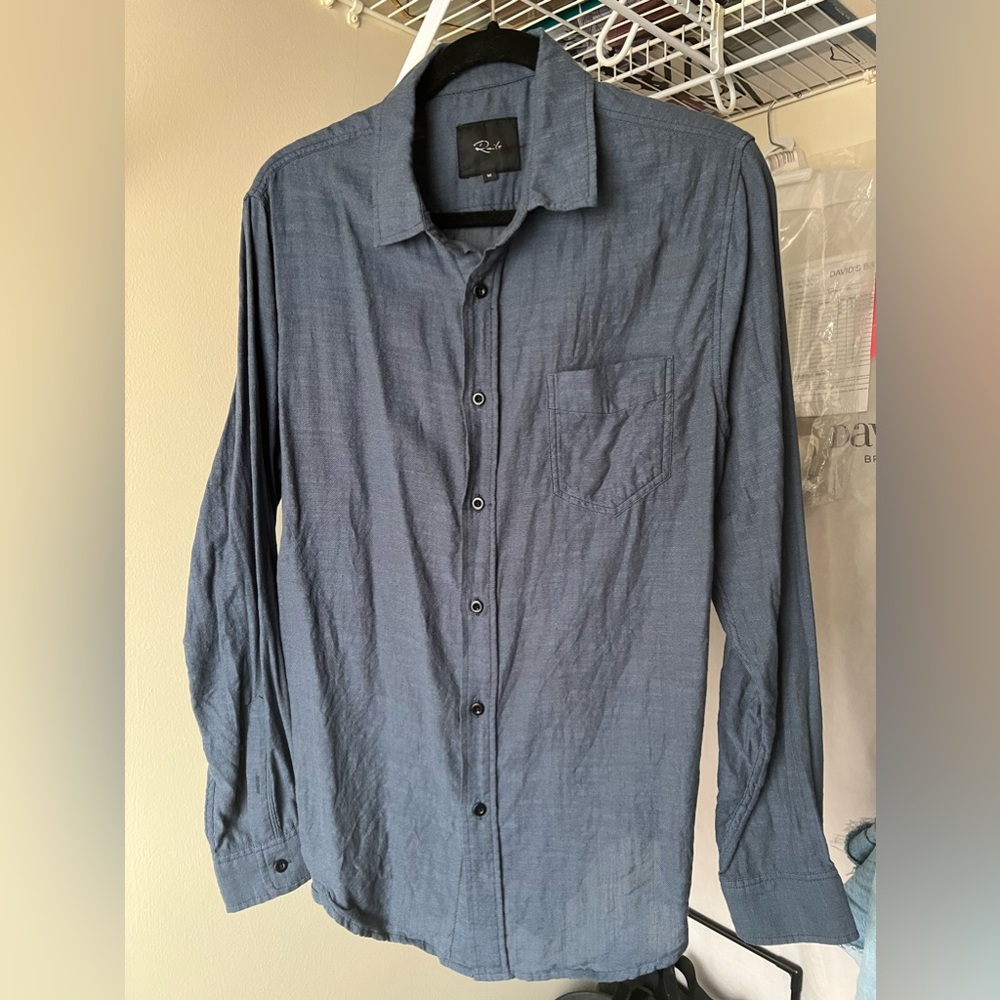 Rails Men’s Wyatt Relaxed Fit Solid Button-Up Shi… - image 6